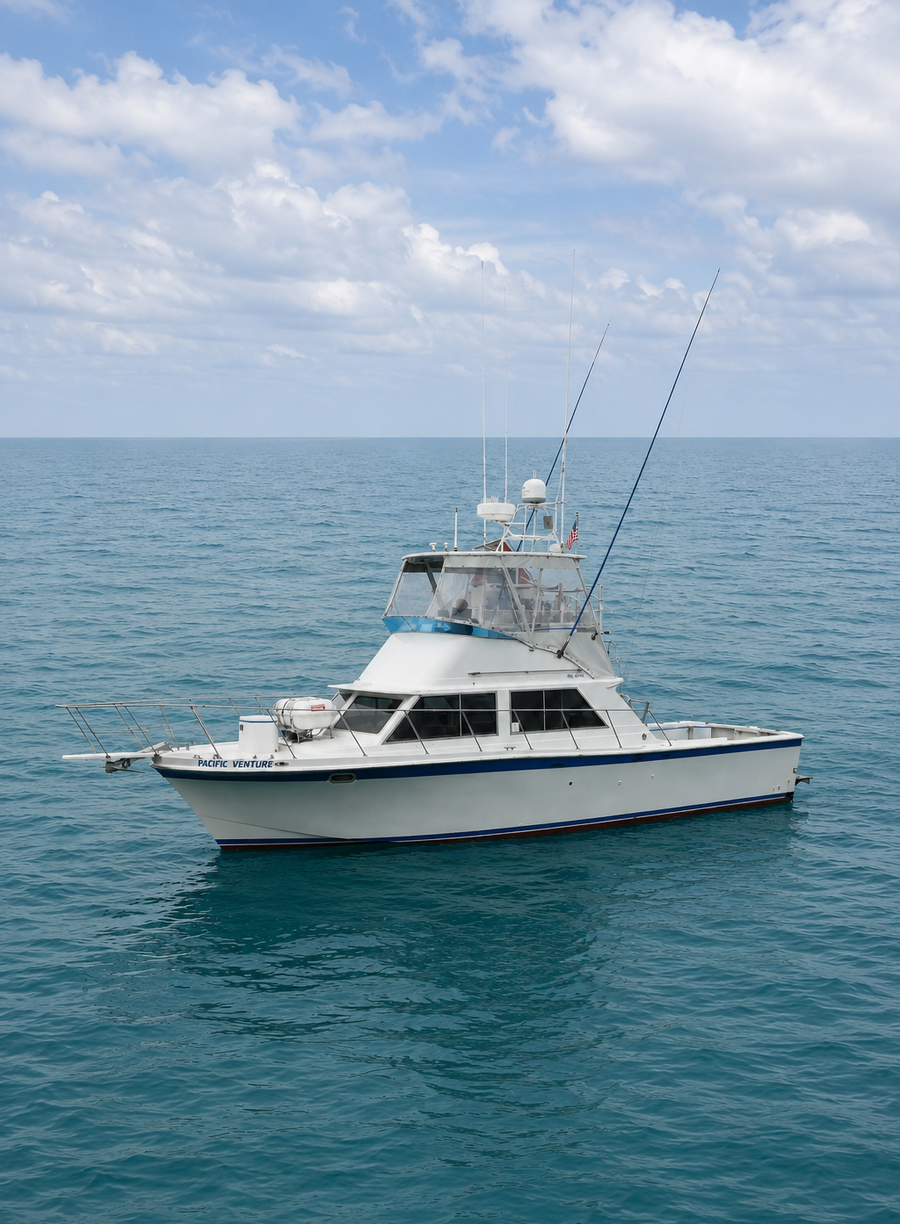 Pacific Venture sportfishing boat